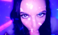 Babe giving pov blowjob