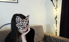 Leann amateur beautiful brunette with big boobs