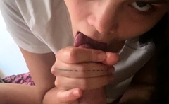 Pov Amateur Blowjob Action