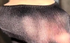 Maitresse Madelines solo foot fetish POV