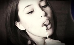 Babyheavanian - Black and white tease