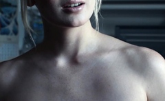 Amateur blondie solo anal masturbation