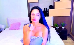 Horny Webcam Babe Solo Masturbation