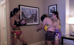 Mature british fetish femdom fuck threesome