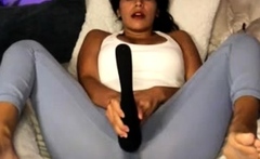 Amateur brunette ariana marie solo toying