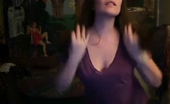 My First Striptease on Webcam