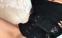 Big boobs milf masturbates with her dildo