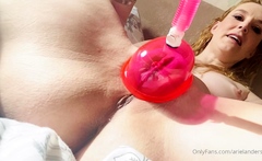 Gorgeous Mature Blonde Solo Masturbation