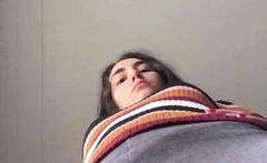 Amateur hottie solo masturbation