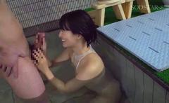Kinky double japanese blowjob and hardcore fucking session