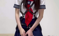 Japanese Teen Orie Okano Being Penetrated With Toys