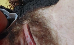 Amateur close up ass toying