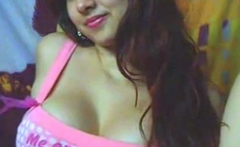 Indian Amateur With Big Breasts On Webcam