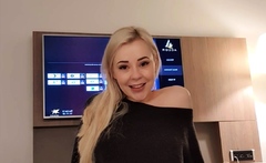 Amateur Blonde Teen Intense Masturbation HD