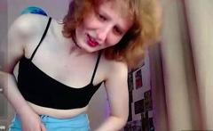 Lewd amateur brunette teen meg davis webcam masturbation
