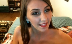 Brunette Solo Webcam Masturbation