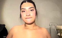 Big boobs milf masturbates with her dildo