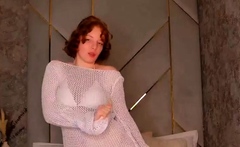 Hottest brunette solo webcam masturbation 2