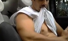 Naked Car Montage, Outdoor Masturbation Solo