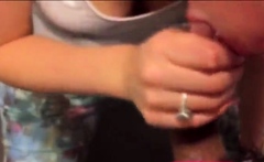 Hot Amateur Blowjob from a Sexy Milf