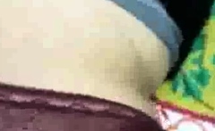 Hubby watch as wife gets creampie by 2 black men aa